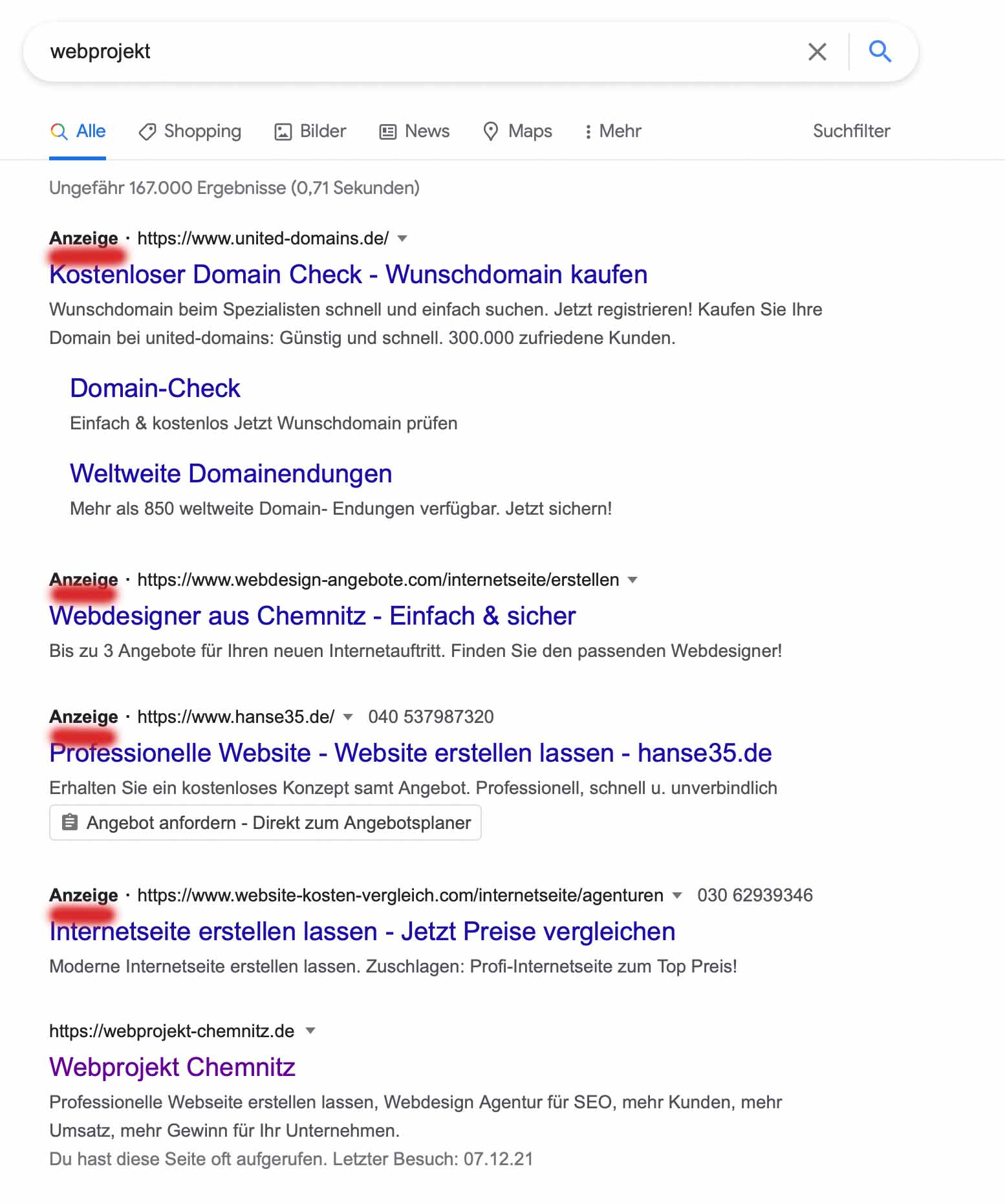 adwords betreuung kosten